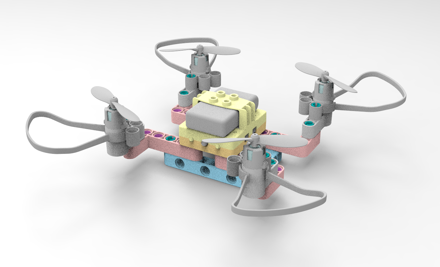 Splicing drone